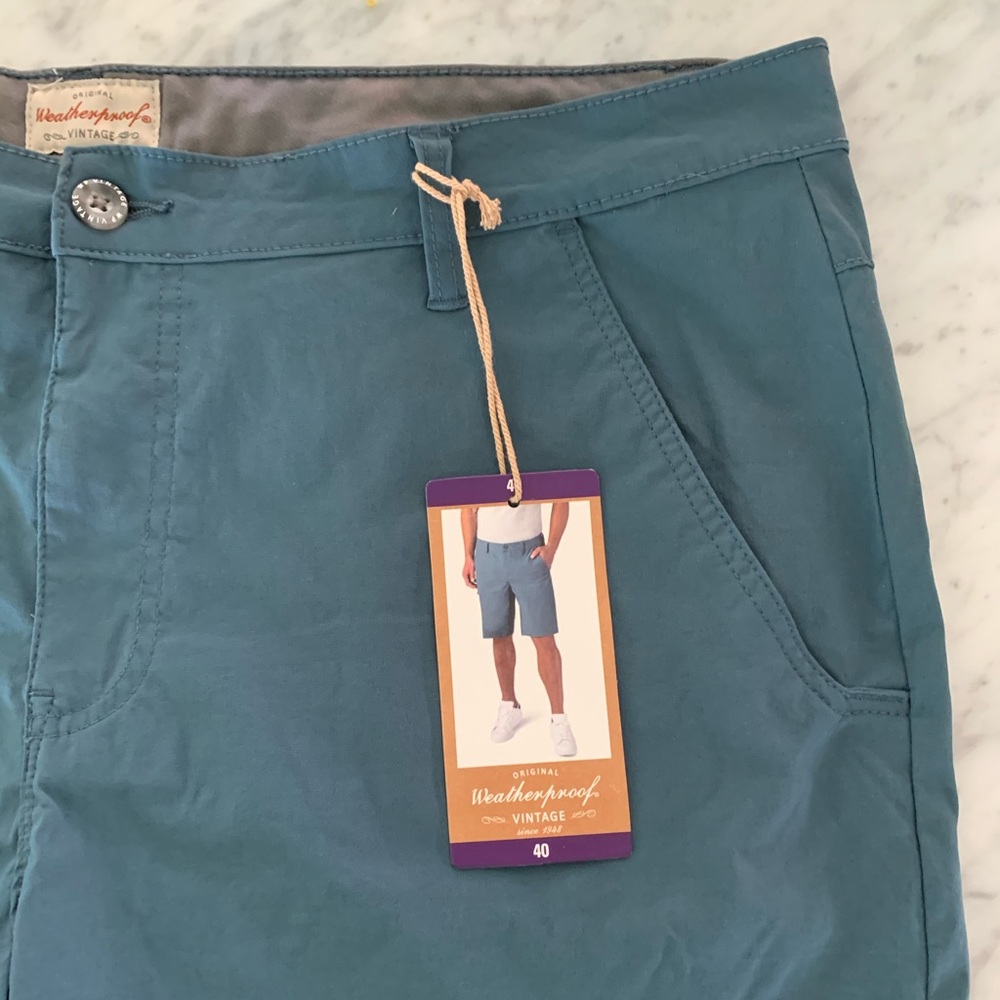 Weatherproof Men’s Packable Hybrid Shorts NWT 40